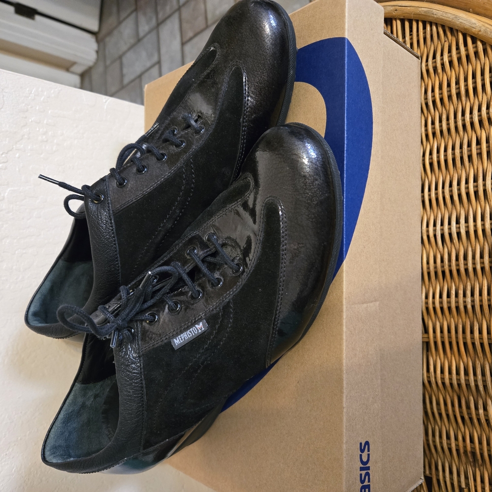Mephisto Men's Black Shoes